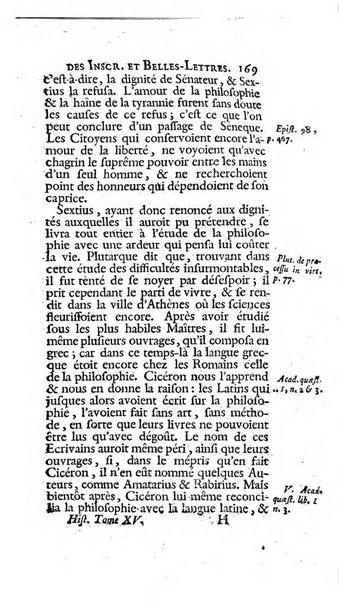 Histoire de l'Academie royale des inscriptions et belles lettres depuis son establissement jusqu'à present avec les Mémoires de littérature tirez des registres de cette Académie..