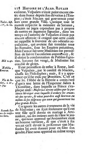 Histoire de l'Academie royale des inscriptions et belles lettres depuis son establissement jusqu'à present avec les Mémoires de littérature tirez des registres de cette Académie..