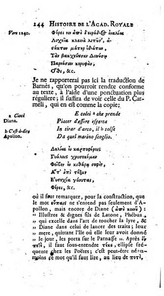 Histoire de l'Academie royale des inscriptions et belles lettres depuis son establissement jusqu'à present avec les Mémoires de littérature tirez des registres de cette Académie..