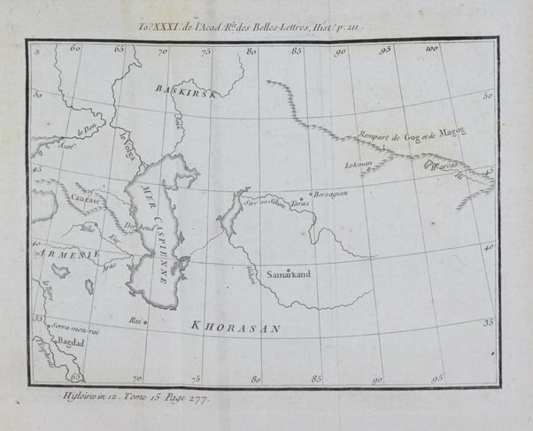 Histoire de l'Academie royale des inscriptions et belles lettres depuis son establissement jusqu'à present avec les Mémoires de littérature tirez des registres de cette Académie..