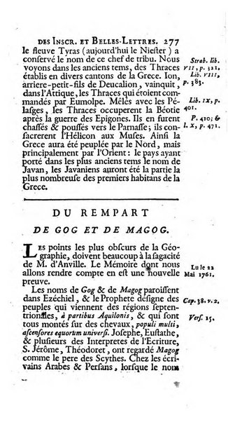 Histoire de l'Academie royale des inscriptions et belles lettres depuis son establissement jusqu'à present avec les Mémoires de littérature tirez des registres de cette Académie..