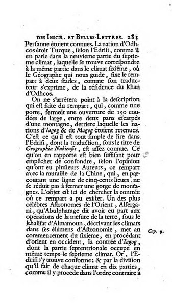 Histoire de l'Academie royale des inscriptions et belles lettres depuis son establissement jusqu'à present avec les Mémoires de littérature tirez des registres de cette Académie..