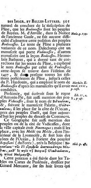 Histoire de l'Academie royale des inscriptions et belles lettres depuis son establissement jusqu'à present avec les Mémoires de littérature tirez des registres de cette Académie..