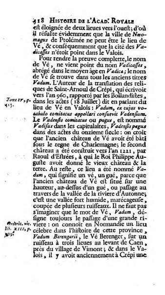 Histoire de l'Academie royale des inscriptions et belles lettres depuis son establissement jusqu'à present avec les Mémoires de littérature tirez des registres de cette Académie..