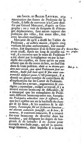 Histoire de l'Academie royale des inscriptions et belles lettres depuis son establissement jusqu'à present avec les Mémoires de littérature tirez des registres de cette Académie..