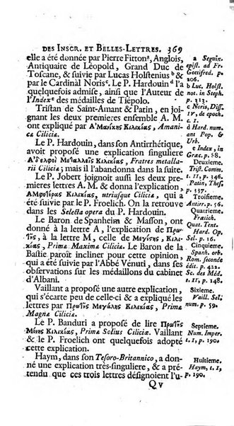 Histoire de l'Academie royale des inscriptions et belles lettres depuis son establissement jusqu'à present avec les Mémoires de littérature tirez des registres de cette Académie..