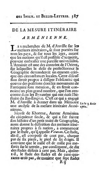 Histoire de l'Academie royale des inscriptions et belles lettres depuis son establissement jusqu'à present avec les Mémoires de littérature tirez des registres de cette Académie..