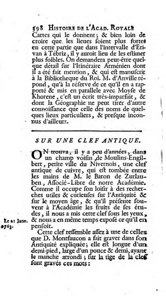 Histoire de l'Academie royale des inscriptions et belles lettres depuis son establissement jusqu'à present avec les Mémoires de littérature tirez des registres de cette Académie..