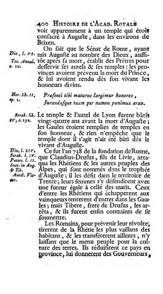 Histoire de l'Academie royale des inscriptions et belles lettres depuis son establissement jusqu'à present avec les Mémoires de littérature tirez des registres de cette Académie..