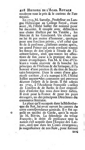 Histoire de l'Academie royale des inscriptions et belles lettres depuis son establissement jusqu'à present avec les Mémoires de littérature tirez des registres de cette Académie..