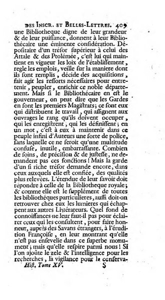 Histoire de l'Academie royale des inscriptions et belles lettres depuis son establissement jusqu'à present avec les Mémoires de littérature tirez des registres de cette Académie..