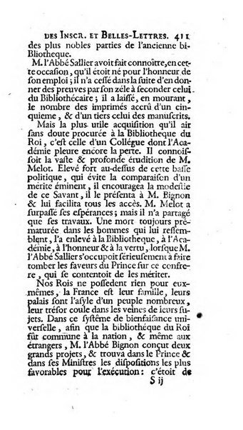 Histoire de l'Academie royale des inscriptions et belles lettres depuis son establissement jusqu'à present avec les Mémoires de littérature tirez des registres de cette Académie..