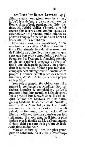 Histoire de l'Academie royale des inscriptions et belles lettres depuis son establissement jusqu'à present avec les Mémoires de littérature tirez des registres de cette Académie..