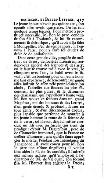 Histoire de l'Academie royale des inscriptions et belles lettres depuis son establissement jusqu'à present avec les Mémoires de littérature tirez des registres de cette Académie..