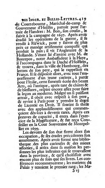 Histoire de l'Academie royale des inscriptions et belles lettres depuis son establissement jusqu'à present avec les Mémoires de littérature tirez des registres de cette Académie..