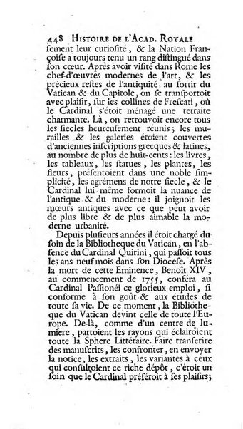 Histoire de l'Academie royale des inscriptions et belles lettres depuis son establissement jusqu'à present avec les Mémoires de littérature tirez des registres de cette Académie..