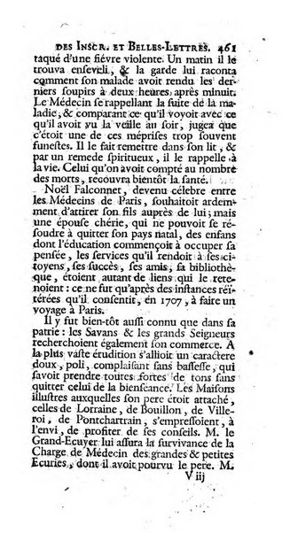 Histoire de l'Academie royale des inscriptions et belles lettres depuis son establissement jusqu'à present avec les Mémoires de littérature tirez des registres de cette Académie..