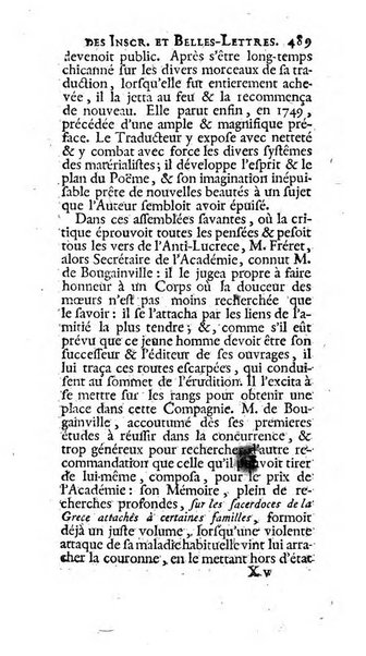 Histoire de l'Academie royale des inscriptions et belles lettres depuis son establissement jusqu'à present avec les Mémoires de littérature tirez des registres de cette Académie..