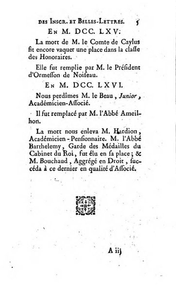 Histoire de l'Academie royale des inscriptions et belles lettres depuis son establissement jusqu'à present avec les Mémoires de littérature tirez des registres de cette Académie..