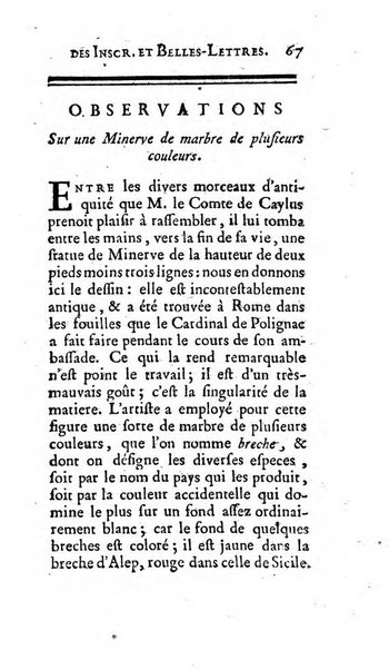 Histoire de l'Academie royale des inscriptions et belles lettres depuis son establissement jusqu'à present avec les Mémoires de littérature tirez des registres de cette Académie..