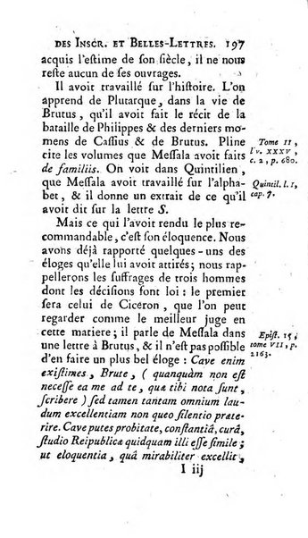 Histoire de l'Academie royale des inscriptions et belles lettres depuis son establissement jusqu'à present avec les Mémoires de littérature tirez des registres de cette Académie..