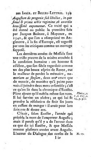 Histoire de l'Academie royale des inscriptions et belles lettres depuis son establissement jusqu'à present avec les Mémoires de littérature tirez des registres de cette Académie..