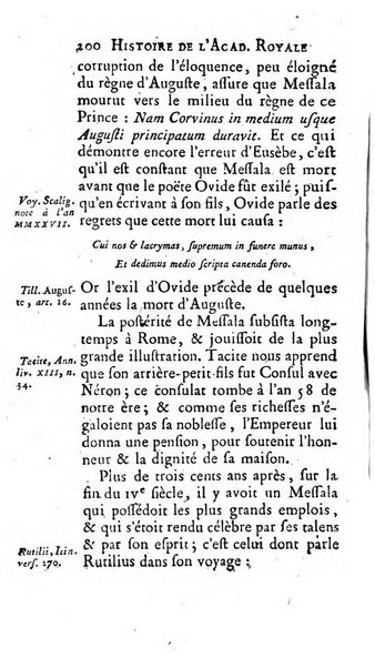 Histoire de l'Academie royale des inscriptions et belles lettres depuis son establissement jusqu'à present avec les Mémoires de littérature tirez des registres de cette Académie..