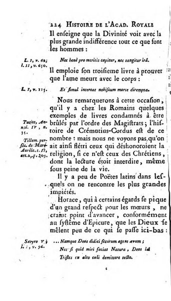 Histoire de l'Academie royale des inscriptions et belles lettres depuis son establissement jusqu'à present avec les Mémoires de littérature tirez des registres de cette Académie..