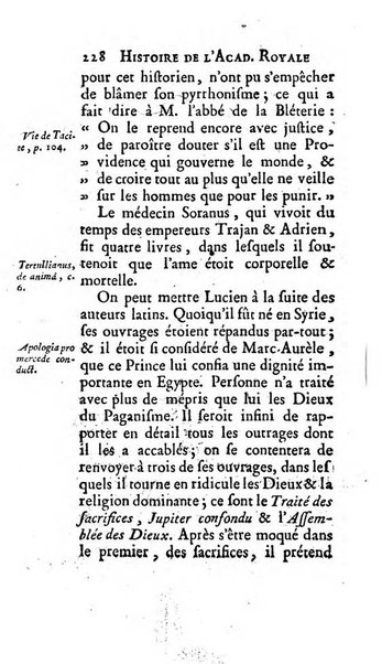 Histoire de l'Academie royale des inscriptions et belles lettres depuis son establissement jusqu'à present avec les Mémoires de littérature tirez des registres de cette Académie..