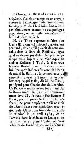 Histoire de l'Academie royale des inscriptions et belles lettres depuis son establissement jusqu'à present avec les Mémoires de littérature tirez des registres de cette Académie..