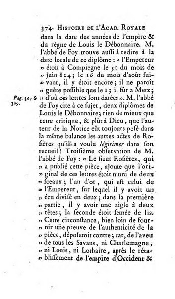 Histoire de l'Academie royale des inscriptions et belles lettres depuis son establissement jusqu'à present avec les Mémoires de littérature tirez des registres de cette Académie..