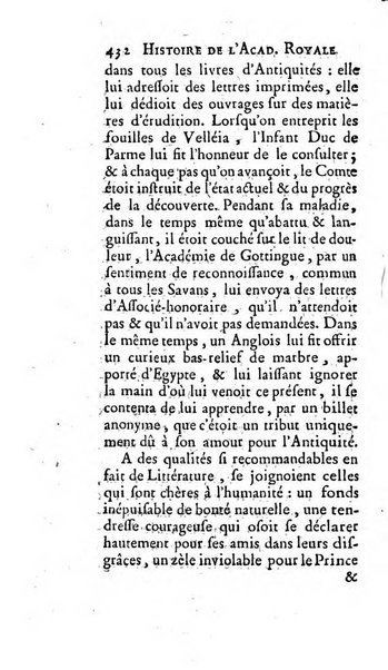 Histoire de l'Academie royale des inscriptions et belles lettres depuis son establissement jusqu'à present avec les Mémoires de littérature tirez des registres de cette Académie..