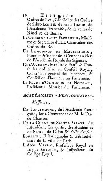 Histoire de l'Academie royale des inscriptions et belles lettres depuis son establissement jusqu'à present avec les Mémoires de littérature tirez des registres de cette Académie..