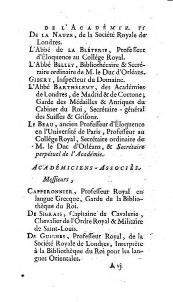 Histoire de l'Academie royale des inscriptions et belles lettres depuis son establissement jusqu'à present avec les Mémoires de littérature tirez des registres de cette Académie..