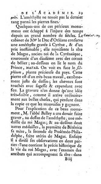 Histoire de l'Academie royale des inscriptions et belles lettres depuis son establissement jusqu'à present avec les Mémoires de littérature tirez des registres de cette Académie..