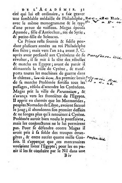 Histoire de l'Academie royale des inscriptions et belles lettres depuis son establissement jusqu'à present avec les Mémoires de littérature tirez des registres de cette Académie..