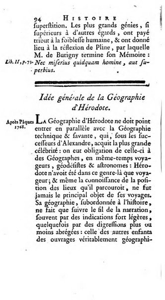 Histoire de l'Academie royale des inscriptions et belles lettres depuis son establissement jusqu'à present avec les Mémoires de littérature tirez des registres de cette Académie..