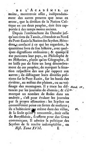 Histoire de l'Academie royale des inscriptions et belles lettres depuis son establissement jusqu'à present avec les Mémoires de littérature tirez des registres de cette Académie..