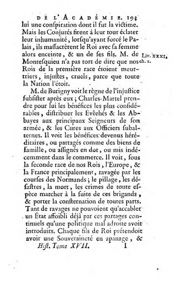 Histoire de l'Academie royale des inscriptions et belles lettres depuis son establissement jusqu'à present avec les Mémoires de littérature tirez des registres de cette Académie..