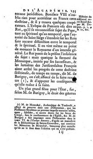 Histoire de l'Academie royale des inscriptions et belles lettres depuis son establissement jusqu'à present avec les Mémoires de littérature tirez des registres de cette Académie..