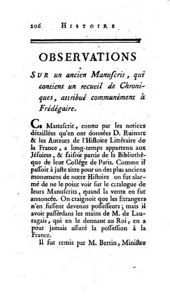 Histoire de l'Academie royale des inscriptions et belles lettres depuis son establissement jusqu'à present avec les Mémoires de littérature tirez des registres de cette Académie..