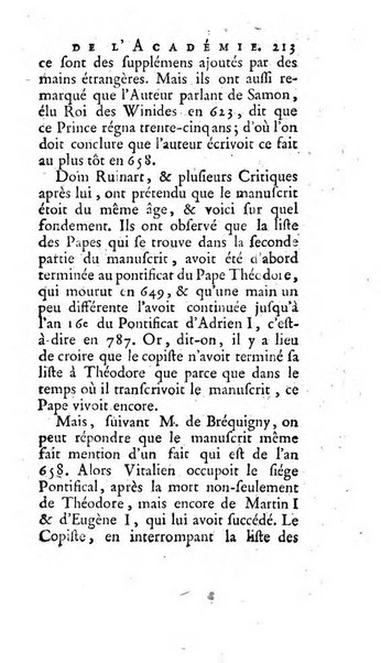 Histoire de l'Academie royale des inscriptions et belles lettres depuis son establissement jusqu'à present avec les Mémoires de littérature tirez des registres de cette Académie..