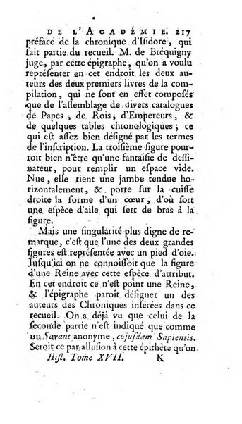 Histoire de l'Academie royale des inscriptions et belles lettres depuis son establissement jusqu'à present avec les Mémoires de littérature tirez des registres de cette Académie..