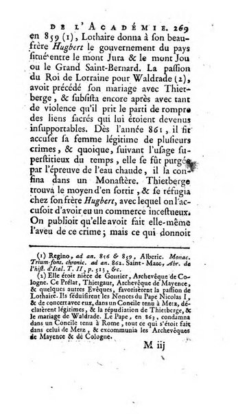 Histoire de l'Academie royale des inscriptions et belles lettres depuis son establissement jusqu'à present avec les Mémoires de littérature tirez des registres de cette Académie..