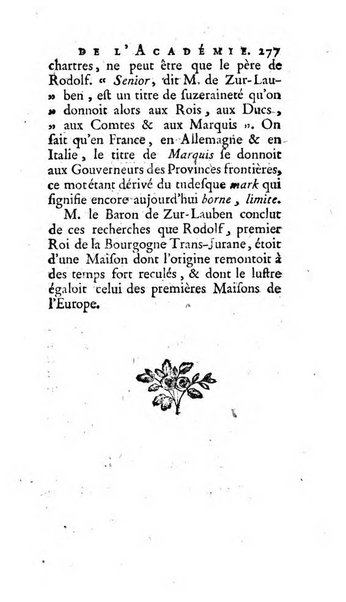 Histoire de l'Academie royale des inscriptions et belles lettres depuis son establissement jusqu'à present avec les Mémoires de littérature tirez des registres de cette Académie..