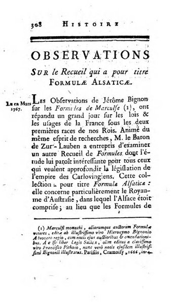 Histoire de l'Academie royale des inscriptions et belles lettres depuis son establissement jusqu'à present avec les Mémoires de littérature tirez des registres de cette Académie..