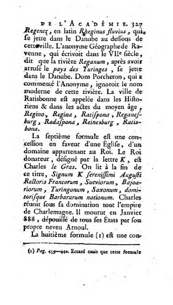 Histoire de l'Academie royale des inscriptions et belles lettres depuis son establissement jusqu'à present avec les Mémoires de littérature tirez des registres de cette Académie..