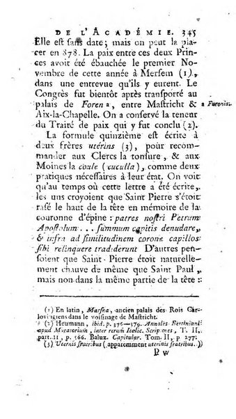 Histoire de l'Academie royale des inscriptions et belles lettres depuis son establissement jusqu'à present avec les Mémoires de littérature tirez des registres de cette Académie..