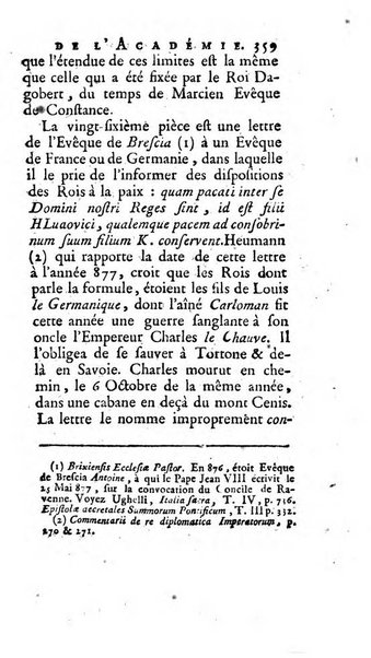 Histoire de l'Academie royale des inscriptions et belles lettres depuis son establissement jusqu'à present avec les Mémoires de littérature tirez des registres de cette Académie..