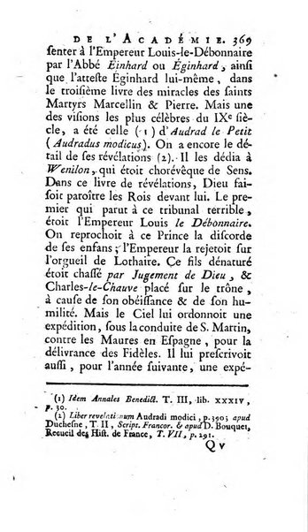 Histoire de l'Academie royale des inscriptions et belles lettres depuis son establissement jusqu'à present avec les Mémoires de littérature tirez des registres de cette Académie..